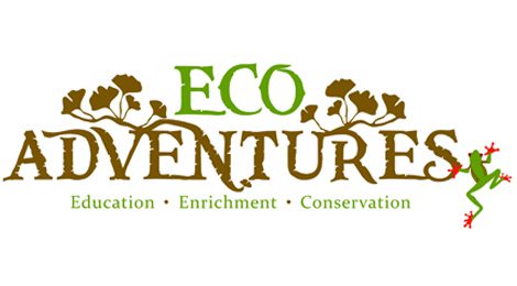 A logo for eco ventures, an organization that is working on conservation.